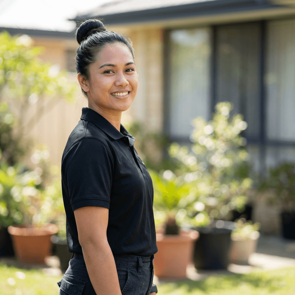 Jessica Martinez with custom pet magnet