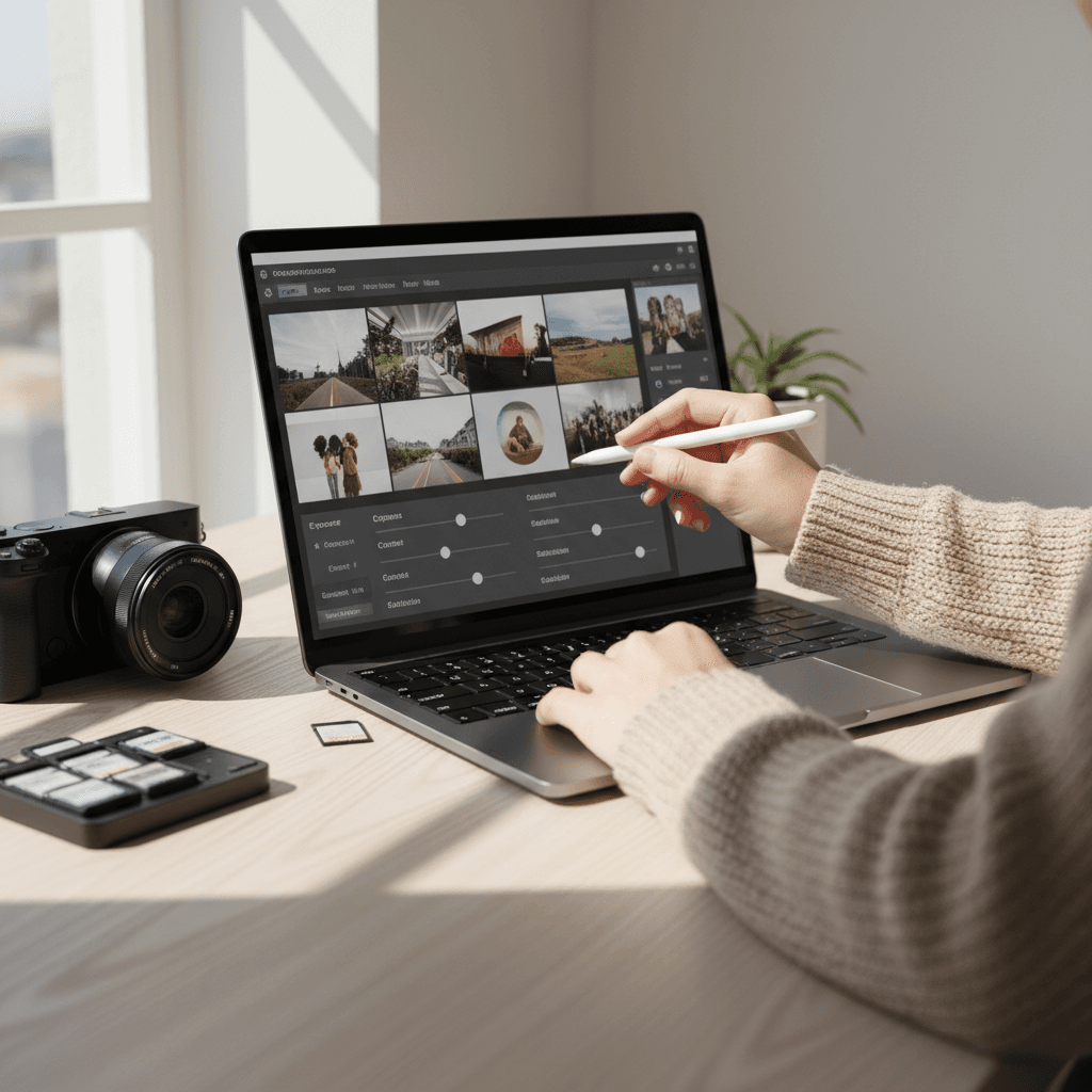 Uploading a photo to share with The Magnet Lab